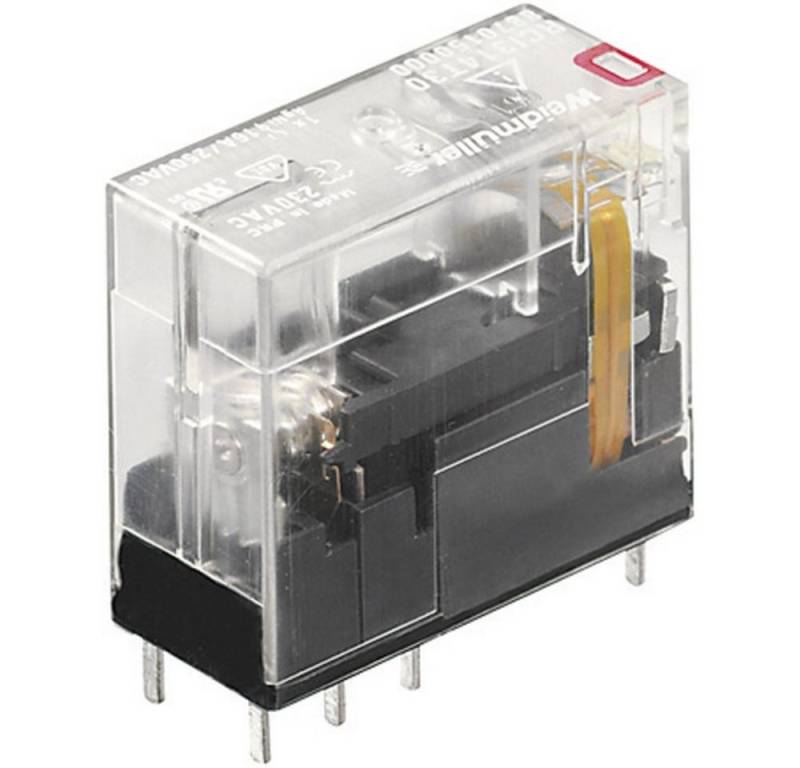 Weidmüller Zeitrelais Weidmüller RCI314AC4 Steckrelais 24 V/DC 16 A 1 Wechsler 1 St., (RCI314AC4) von Weidmüller