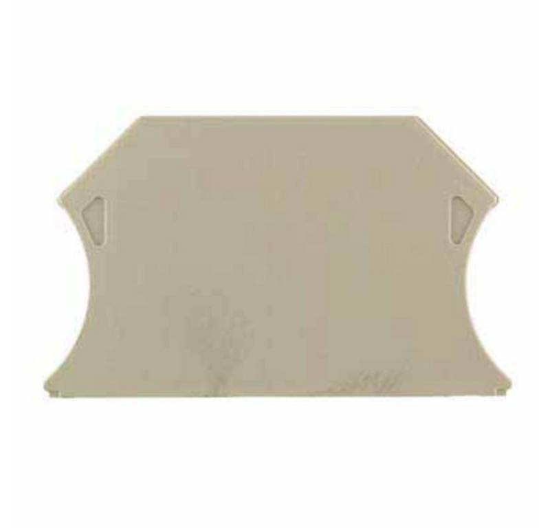 Weidmüller Zusatzklemmen Abschlussplatte WAP 2.5-10 1050000000-50 Weidmüller 50 St., (WAP 2.5-10) von Weidmüller