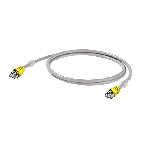 Weidmüller ie-c6fp8ld0200 X 40 X 40-y 20 m Cat6 a S/FTP (S-STP) Grau, Gelb von Weidmüller