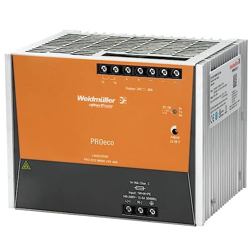 Weidmuller 1469560000 - Netzteil Pro Eco3 960 W 24 V 40 A von Weidmüller