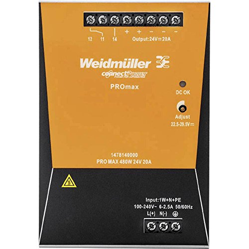 Weidmuller 480W 24V 20A Pro Max Netzteil von Weidmüller