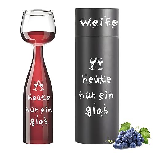 Weingläser 750ml Geschenke für Frauen Geburtstag Lustige Geschenke für Mama Weihnachtsgeschenke für Frauen Männer Geschenkideen Weinliebhaber von Weifeng