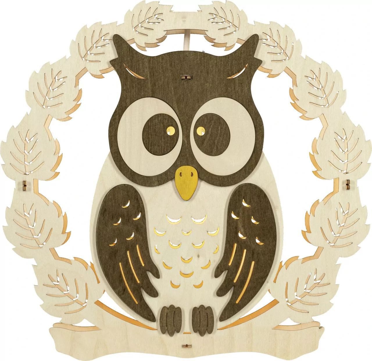 Weigla Beleuchtetes Fensterbild Fensterbild Eule mit Kranz el beleuchtet BxHxT 30,5x29,5x5,3cm NEU Weigla Beleuchtetes Fensterbild Fensterbild Eule mit Kranz el beleuchtet BxHxT 30,5x29,5x5,3cm NEU von Weigla
