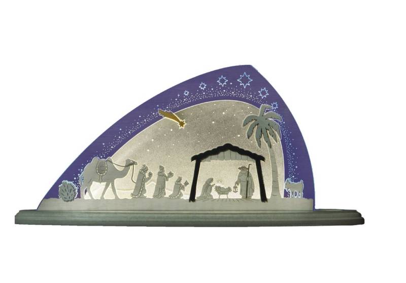 Weigla Bilderleuchte Moderne LED Motivleuchte Schwibbogen Christi Geburt 3 D Effect Weigla Bilderleuchte Moderne LED Motivleuchte Schwibbogen Christi Geburt 3 D Effect von Weigla