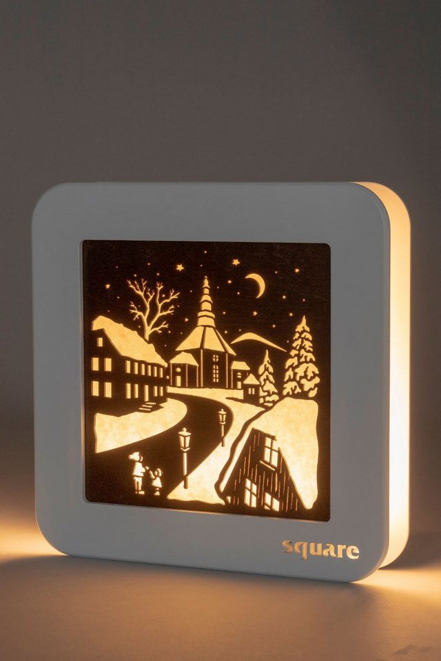 Weigla LED-Bild Square - LED Standbild oder Wandbild Seiffen, mit Timerfunktion, Seiffen, Wandbild, Standbild Weigla LED-Bild Square - LED Standbild oder Wandbild Seiffen, mit Timerfunktion, Seiffen, Wandbild, Standbild von Weigla