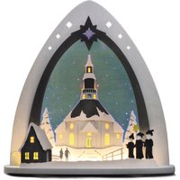 Weigla Lichterbogen "Seiffener Kirche, Weihnachtsdeko" von Weigla