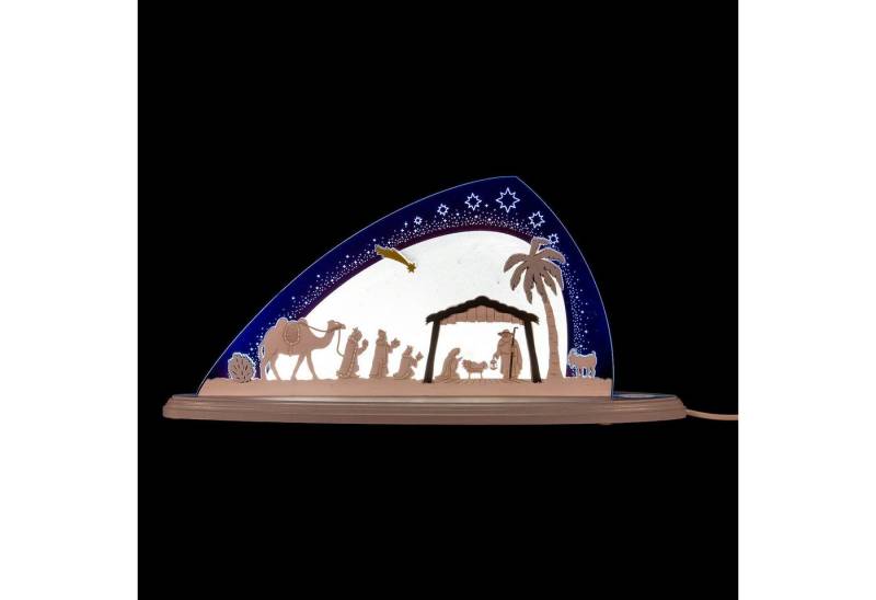 Weigla Schwibbogen Motivleuchte "Christi Geburt" (47x22cm) von Weigla Holzkunst von Weigla