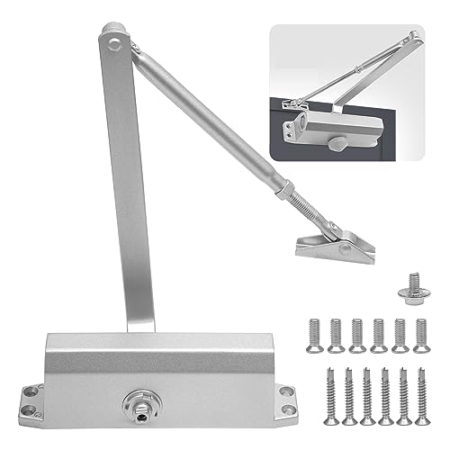 Einstellbarer Automatischer Türschließer, Federhydrauliksystem, Push-pull-einheitstür, Feuerfeste und Diebstahlsichere tür, Hydraulischer, Leiser Automatischer Puffer(Position-M) von Weigudoc