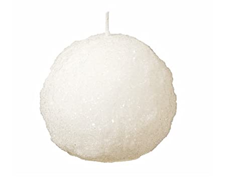 Weihnachtskerzen 2er Set Kugelkerze Schneeball Weiß Ø 9,5 cm Weihnachtskerzen 2er Set Kugelkerze Schneeball Weiß Ø 9,5 cm von Weihnachtskerzen