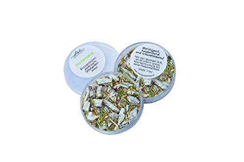Weihrauch Räuchermischung Harmonie 37 ml Dose; sehr zart-blumiger Duft, leicht süßich-grasig von Weihrauch