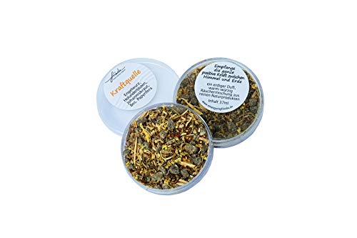 Weihrauch Räuchermischung Kraftquelle 37 ml Dose; EIN erdiger Duft, warm-würzig von Weihrauch