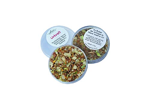 Weihrauch Räuchermischung Urkraft 37 ml Dose; aromatisch, süß-würzig und frisch-krautiger Duft von Weihrauch