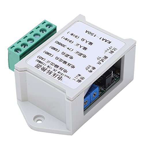 Digital-zu-Analog-Spannungsadapter, Hochgeschwindigkeits-PWM-Signalwandlermodul mit photoelektrischer Isolierung, 0-5 V 10 V, einstellbarer mittlerer Strom für Wechselrichter von Weikeya