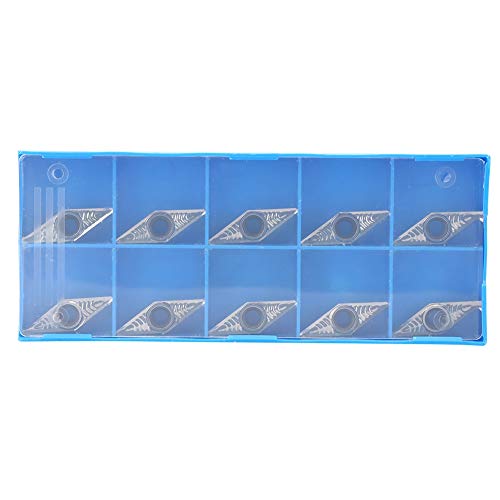 Fr?ser Wendeschneidplatten Drehwendeschneidplatten , Hartmetall Wendeschneidplatte Schneidklinge Legierung Anti Sprungkante f¨¹r Drehmaschine Drehen Bohrwerkzeug f¨¹r einfache Stahlbearbeitung von Weikeya