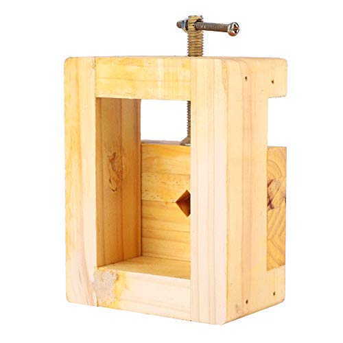 Klemmrose, wooden vice starke Arbeitsbank-Schraubstock (optional) Buche und Stahl aus hochwertigem Holz für Holzbearbeitung von Weikeya