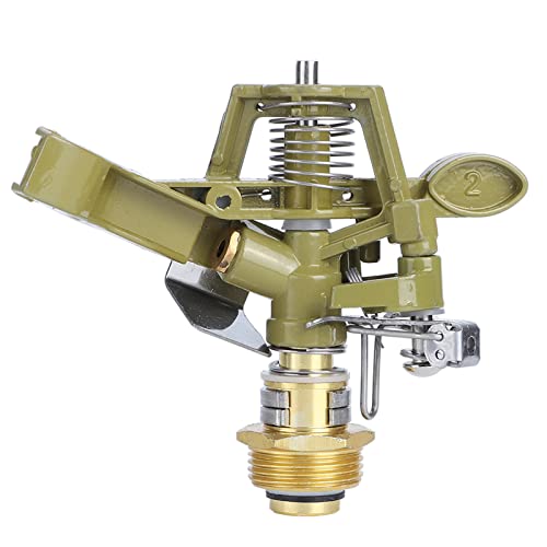 Pulssregner Impulsregner ,Bew?sserungsventil Spr¨¹hkopf,Sektorregner Rasensprenger ,Alu Garten Rasen Tumbler Bew?sserung Sprinkler von 45 Bis 360 Grad,D¨¹se,Spr¨¹hkopf,Tropfspitze von Weikeya