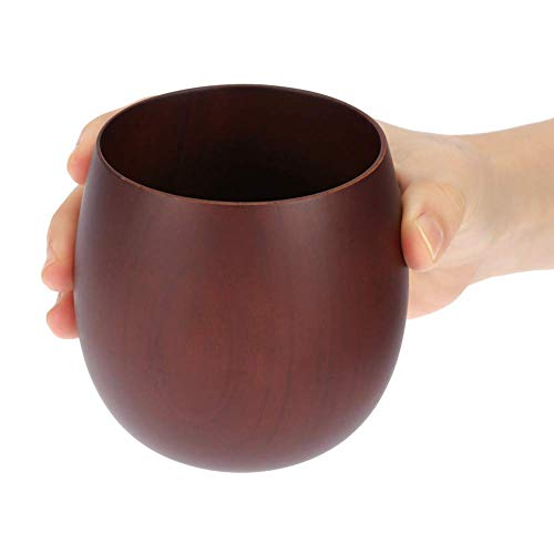 Weikeya Teetasse aus Holz Natürliche Holztasse Jujube Holzbecher Holz Tasse Becher Hölzerner Tee Set von Weikeya