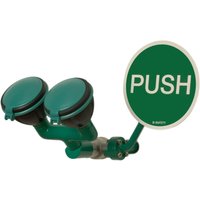 B-Safety Sicherheits-Augendusche ClassicLine, 2 Brauseköpfe 45°, Wandmontage von B-Safety