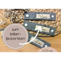 Bierkrugmarkierung Maßkrugmarkerl Maßkrugband Filz Name Personalisierbar Stammtisch Volksfest Bierzelt Markierung Gastgeschenk Hochzeit von WeinbergerDesign