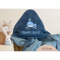 Kapuzenhandtuch Babygeschenk Wal Mit Namen Badetuch Baby Handtuch Babybadetuch Personalisiert Geschenk Junge Mädchen Kapuzenhandtuch Babygeschenk Wal Mit Namen Badetuch Baby Handtuch Babybadetuch Personalisiert Geschenk Junge Mädchen von WeinbergerDesign
