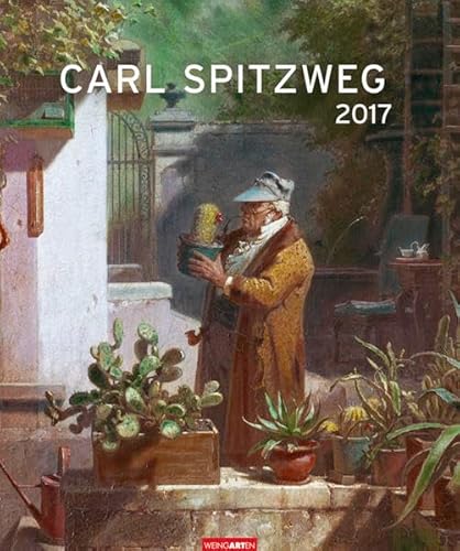 Carl Spitzweg Edition Kalender 2024. Kunstvoller Wandkalender mit Spitzwegs beliebten Szenen voll feiner Ironie und skurriler Figuren. Großer Kunst-Kalender 2024 im Hochformat. 46x55 cm von Weingarten