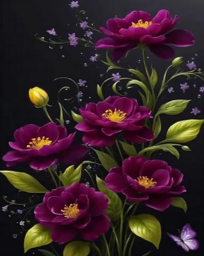 Weiniuniu Kreuzstich Stickpackung Blumenpflanze DIY Stickvorlagen Stickbilder 11CT Vorgedruckt Kreuzstich Set für Anfänger Home Decor 40x50 cm Weiniuniu Kreuzstich Stickpackung Blumenpflanze DIY Stickvorlagen Stickbilder 11CT Vorgedruckt Kreuzstich Set für Anfänger Home Decor 40x50 cm von Weiniuniu