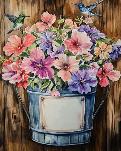 Weiniuniu Kreuzstich Stickpackung Blumenvogel DIY Stickvorlagen Stickbilder 11CT Vorgedruckt Kreuzstich Set für Anfänger Home Decor 40x50 cm Weiniuniu Kreuzstich Stickpackung Blumenvogel DIY Stickvorlagen Stickbilder 11CT Vorgedruckt Kreuzstich Set für Anfänger Home Decor 40x50 cm von Weiniuniu