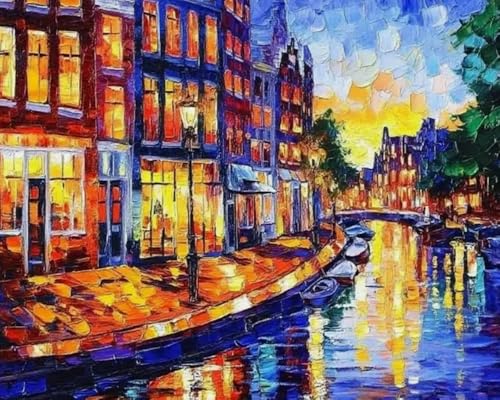 Weiniuniu Kreuzstich Stickpackung Stadtlandschaft DIY Stickvorlagen Stickbilder 11CT Vorgedruckt Kreuzstich Set für Anfänger Home Decor 50x70 cm Weiniuniu Kreuzstich Stickpackung Stadtlandschaft DIY Stickvorlagen Stickbilder 11CT Vorgedruckt Kreuzstich Set für Anfänger Home Decor 50x70 cm von Weiniuniu