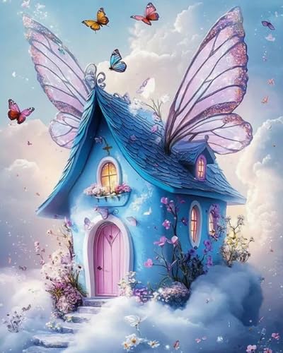 Weiniuniu Kreuzstich Stickpackung Traumhaus DIY Stickvorlagen Stickbilder 11CT Vorgedruckt Kreuzstich Set für Anfänger Home Decor 50x70 cm Weiniuniu Kreuzstich Stickpackung Traumhaus DIY Stickvorlagen Stickbilder 11CT Vorgedruckt Kreuzstich Set für Anfänger Home Decor 50x70 cm von Weiniuniu