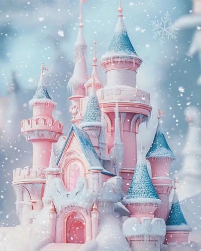 Weiniuniu Kreuzstich Stickpackung Traumschloss DIY Stickvorlagen Stickbilder 11CT Vorgedruckt Kreuzstich Set für Anfänger Home Decor 40x50 cm Weiniuniu Kreuzstich Stickpackung Traumschloss DIY Stickvorlagen Stickbilder 11CT Vorgedruckt Kreuzstich Set für Anfänger Home Decor 40x50 cm von Weiniuniu