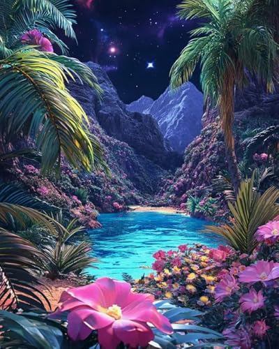 Weiniuniu Kreuzstich Stickpackung Wunderschöne Landschaft DIY Stickvorlagen Stickbilder 11CT Vorgedruckt Kreuzstich Set für Anfänger Home Decor 50x70 cm Weiniuniu Kreuzstich Stickpackung Wunderschöne Landschaft DIY Stickvorlagen Stickbilder 11CT Vorgedruckt Kreuzstich Set für Anfänger Home Decor 50x70 cm von Weiniuniu