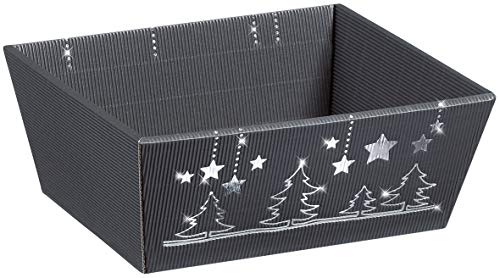 10 Stück Präsentkorb, Geschenkkorb, Weihnachtskorb"Weihnachtsglanz" (klein) von Weinkarton24.com