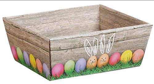 Weinkarton24.com 5 Stück Präsentkorb Ostereier klein, Osternest, Präsentkorb, Geschenkkorb, Wellpappkorb, Größe: klein Weinkarton24.com 5 Stück Präsentkorb Ostereier klein, Osternest, Präsentkorb, Geschenkkorb, Wellpappkorb, Größe: klein von Weinkarton24.com