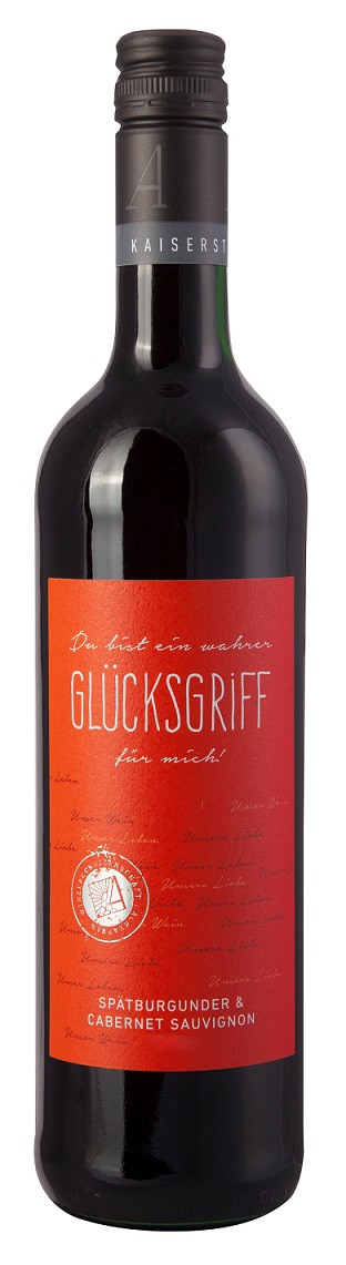 Glücksgriff Rotwein Cuvee feinherb 0,75 l von Weinland