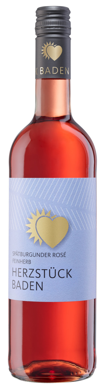 Herzstück Baden Rose Spätburgunder Rosé QW feinherb 0,75 l von Weinland