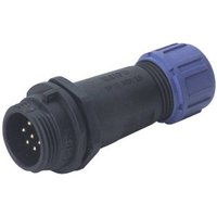 Weipu SP1311 / P 9 II Rundstecker Stecker, gerade Gesamtpolzahl: 9 Serie (Rundsteckverbinder): SP13 von Weipu
