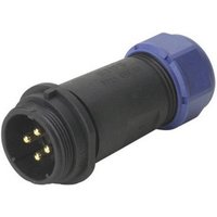 Weipu SP2111 / P 5C II Rundstecker Stecker, gerade Gesamtpolzahl: 5 Serie (Rundsteckverbinder): SP21 von Weipu