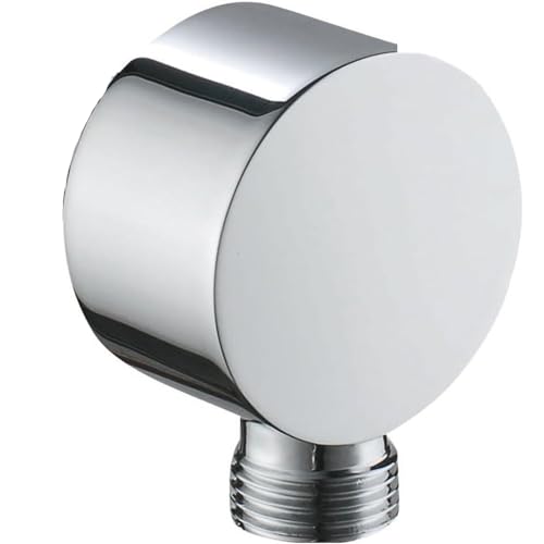 Brauseschlauchanschluss für Badezimmer, rund, 1,27 cm NPT-Innengewinde, Wandversorgung, Ellenbogen, Badewanne, Wasserauslass, Wandanschluss, Handbrause, Chrom Brauseschlauchanschluss für Badezimmer, rund, 1,27 cm NPT-Innengewinde, Wandversorgung, Ellenbogen, Badewanne, Wasserauslass, Wandanschluss, Handbrause, Chrom von Weirun