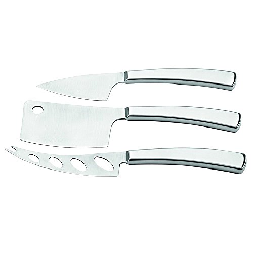 Weis 17420 Messer Käsemesser-Set, Edelstahl, Silber, 21 x 10 x 10 cm von Weis