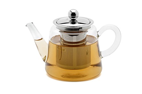 Teekanne Glas mit Teefilter 750 ml von Weis