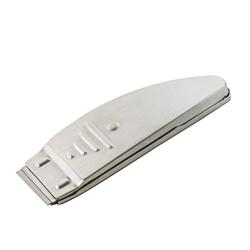Weis Ceranfeld-Schaber 13,5 cm, Edelstahl, Silber, 13.5 x 5.5 x 1 cm von Weis
