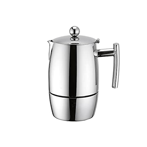 Weis Espressokocher, Edelstahl, Silber von Weis