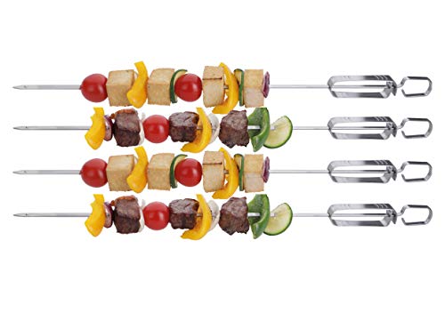 Weis Grillspieße mit Abstreifer 45cm 4 er Set von Weis