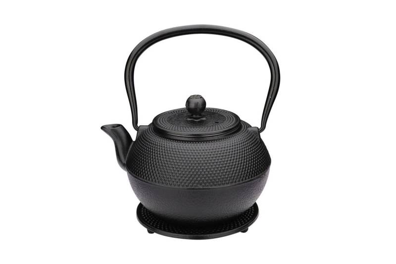 Weis Teekanne Teekanne 17944 Gusseisen, 1.1 l, (Set, inkl. Sieb und Untersetzer) von Weis