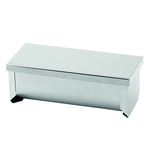 Weis Terrinenform, Edelstahl, Silber, 7.5 x 19 x 7 cm von Weis
