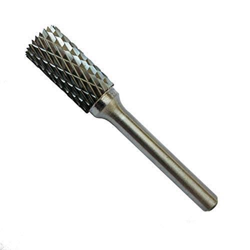 Frässtift Wolframcarabid Hartmetallfräser Fräser Fräskopf 6 mm - Zylinder, 16x25mm von Weischer
