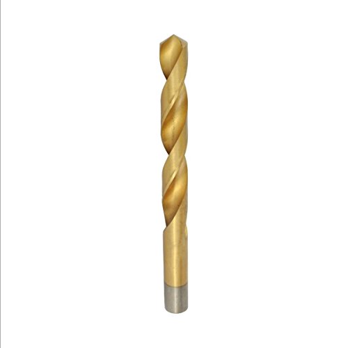 Weischer® - HSS-TiN Spiralbohrer Ø 4,5 mm | 1 Stück | Stahlbohrer Metallbohrer Eisenbohrer | Titannitrierter Bohrer für Metall, Stahl, Aluminium, Kunststoff, Holz | stabil & bruchfest von Weischer