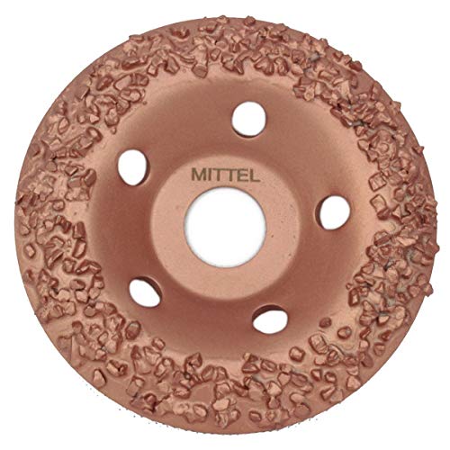 Hartmetall Schleifscheibe Schleifteller Schleiftopf Frässcheibe 115 mm Körnung mittel von Weischer