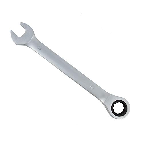 Weischer® - Ringmaul-Ratschenschlüssel SW 17 mm | Maulringschlüssel Ringmaulschlüssel Knarrenschlüssel Schraubenschlüssel | 12-Punkt Ringaufnahme | Chrom-Vanadium-Stahl von Weischer