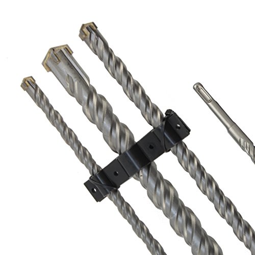 Weischer® - SDS Plus Bohrer Steinbohrer Hammerbohrer Set 12-16-24 mm x 1000 mm 3tlg Kreuzschneide Doppelwendel von Weischer